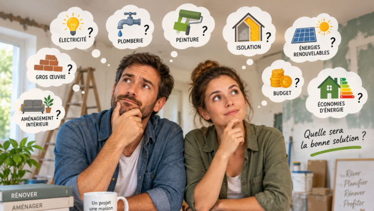 Ordre des travaux pour la rénovation complète d’une maison